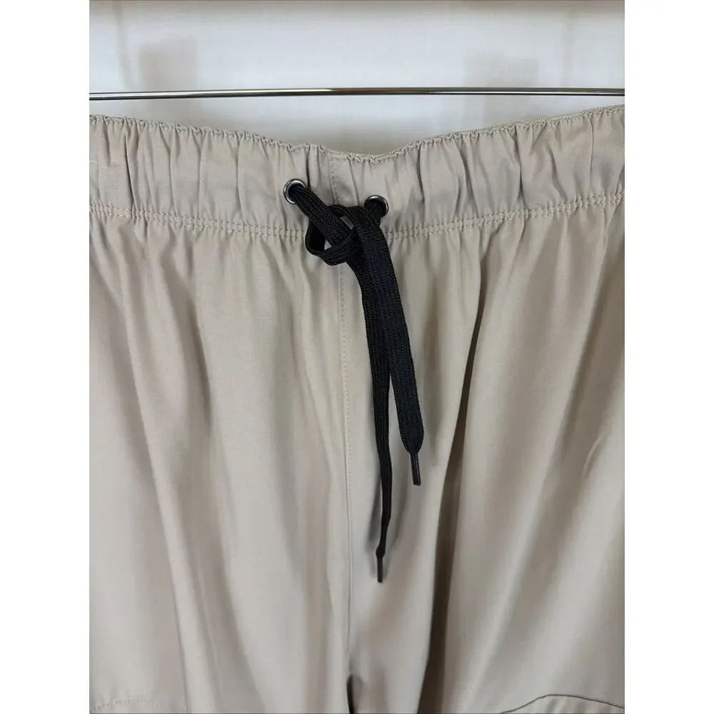 NWT Baleaf Khaki Zipper Pockets Adjustable Hem Activewear Pants #1449 Size 2X - Picture 2 of 14